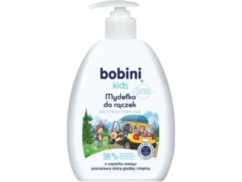 BOBINI KIDS Mydełko do rączek antybakteryjne o zapachu mango, płyn