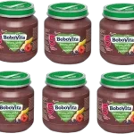 BoboVita Jabłka banany i owoce jagodowe po 5 miesiącu, deser