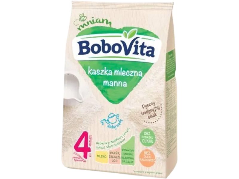 BoboVita Kaszka mleczna Manna, proszek