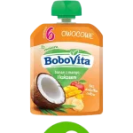 BoboVita Mus banan z mango i mleko kokosowe