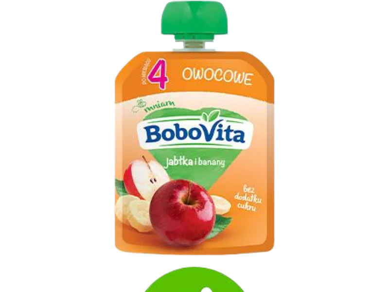 BoboVita Mus jabłko banan