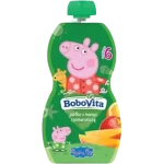 BOBOVITA Peppa Pig mus jabłko, mango, pomarańcza