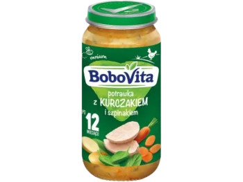 BoboVita Potrawka z kurczakiem i szpinakiem po 12 miesiącu