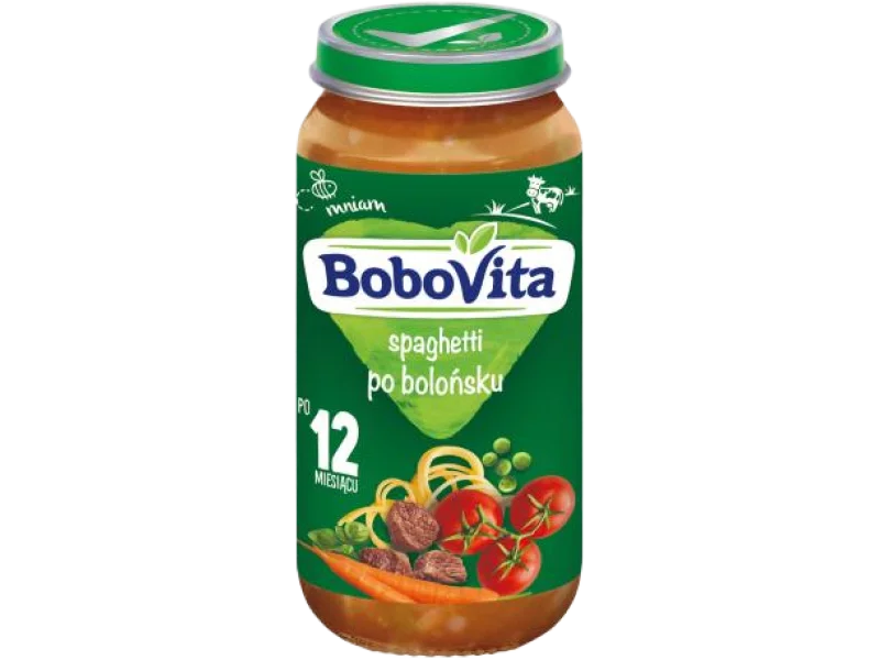 BoboVita Spaghetti po bolońsku po 12 miesiącu