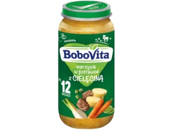Zdjęcie produktu BoboVita warzywa w potrawce z cielęciną, obiadek