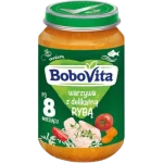 BoboVita warzywa z delikatną rybą po 8 miesiącu, obiadek
