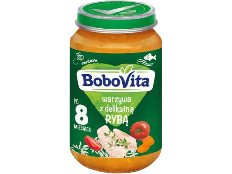 BoboVita Warzywa z delikatną rybą po 8 miesiącu