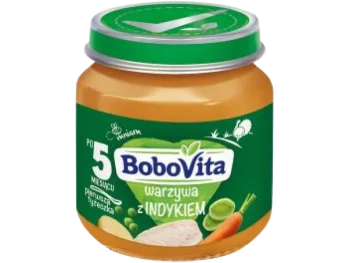 Zdjęcie produktu BoboVita Warzywa z indykiem, obiadek
