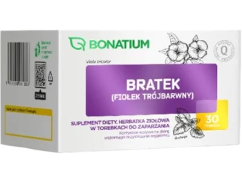 Bonatium Bratek (fiołek trójbarwny) herbata ziołowa, zioła do zaparzania, 2 g