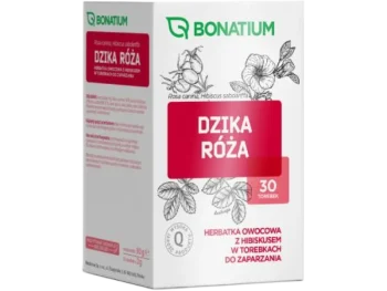 Bonatium Dzika róża herbatka owocowa hibiskus, zioła do zaparzania