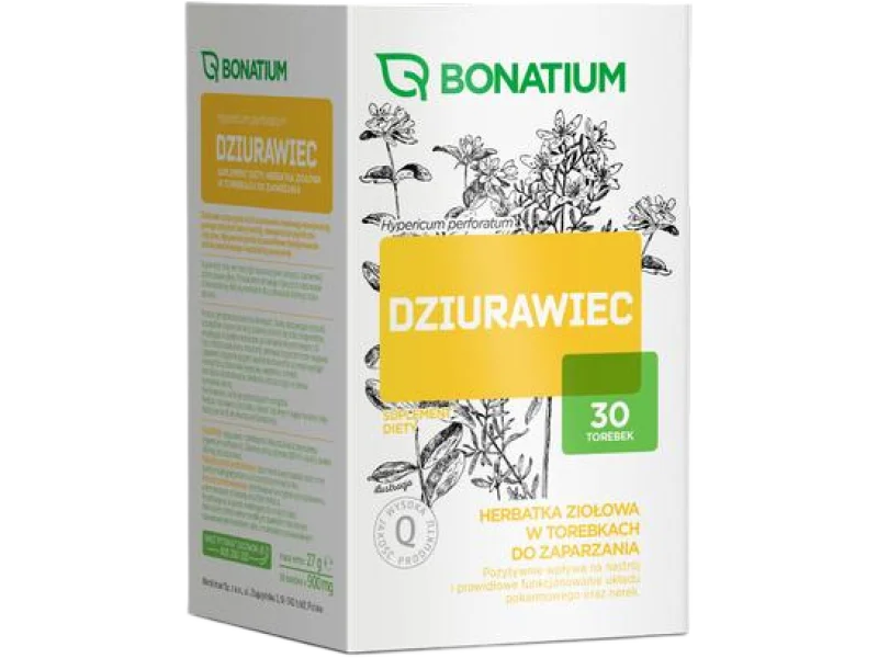 Bonatium Dziurawiec Herbatka ziołowa, zioła do zaparzania, 0,9 g