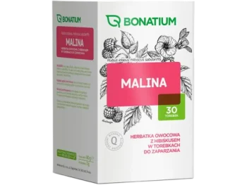 Bonatium Malina Herbatka owocowa z hibiskusem, zioła do zaparzania