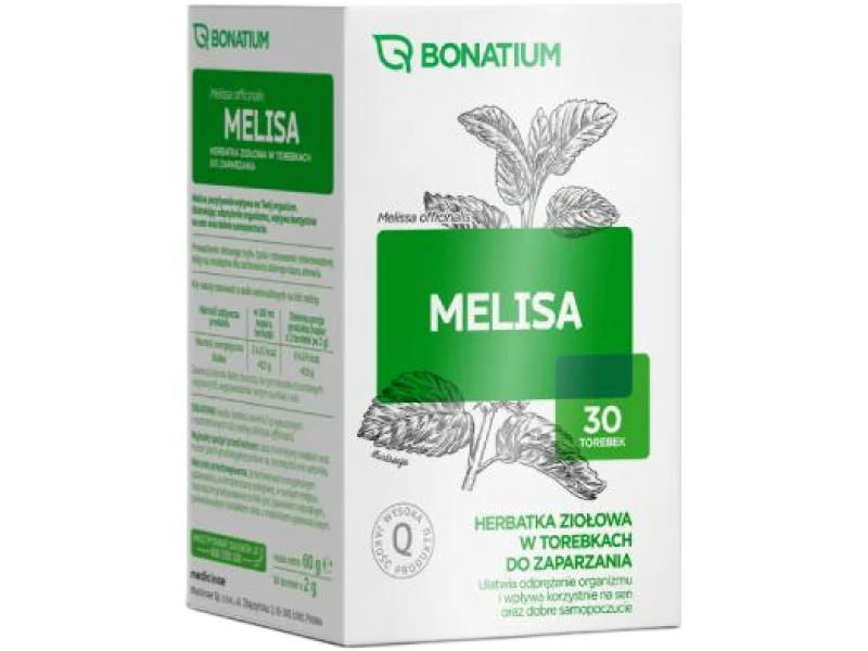 Bonatium Melisa Herbatka ziołowa, zioła do zaparzania, 2 g