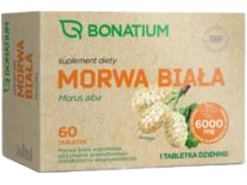 Bonatium Morwa Biała, tabletki, 600 mg