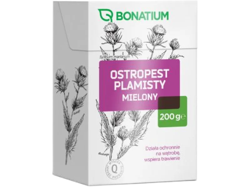 Bonatium Ostropest Plamisty Mielony, proszek