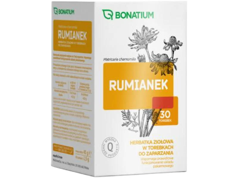 Bonatium Rumianek Herbatka ziołowa, saszetki, 1,5 g