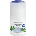 BotanicHelp Antyperspirant MEN 48h z olejem konopnym, roll-on