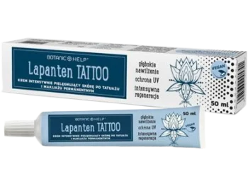 BotanicHelp Lapanten TATTOO Krem po zabiegu tatuażu i makijażu permanentnego