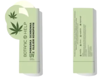Zdjęcie produktu BotanicHelp Pomadka ochronna z olejem konopnym, filtrem UV