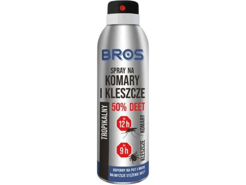 BROS Spray na komary i kleszcze 50% DEET