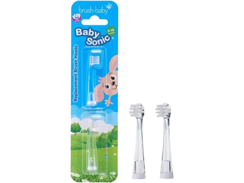BRUSHBABY BabySonic Końcówki do szczoteczki, sprzęt medyczny