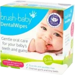 BRUSHBABY Dental Wipes Chusteczki higieniczne