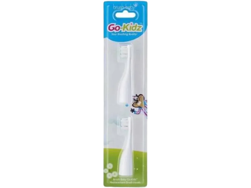 BRUSHBABY GoKidz Końcówki wymienne do szczoteczki sonicznej, sprzęt medyczny