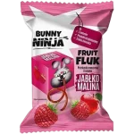 BUNNY NINJA Fruit Fluk przekąska owocowa o smaku jabłko-malina, żelki