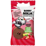 BUNNY NINJA Przekąska owocowa o smaku jabłko-banan-truskawka, żelki