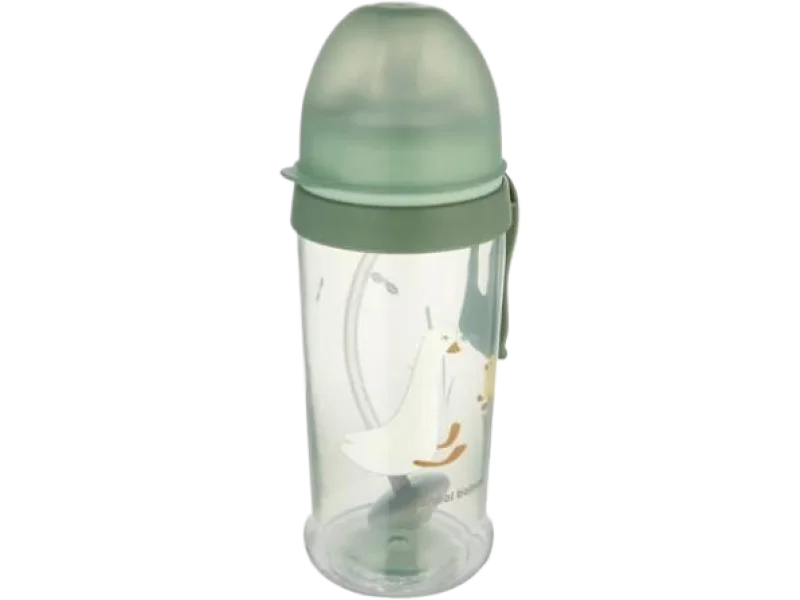 Canpol Babies Bidon niekapek z rurką i odważnikiem Goose, sprzęt medyczny