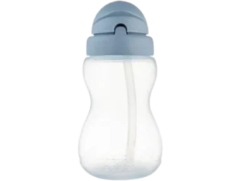 Zdjęcie produktu CANPOL BABIES Bidon ze składaną rurką silikonową niebieski, sprzęt medyczny