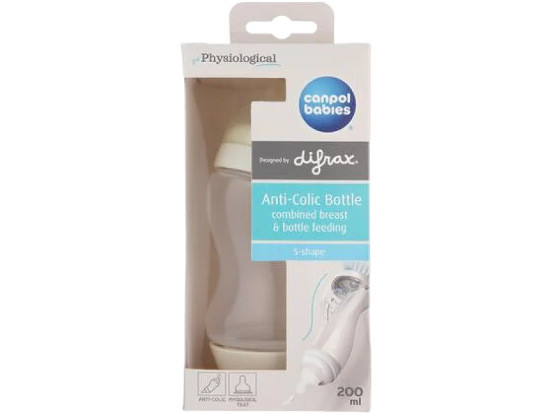 CANPOL BABIES butelka antykolkowa S-Shape, sprzęt medyczny
