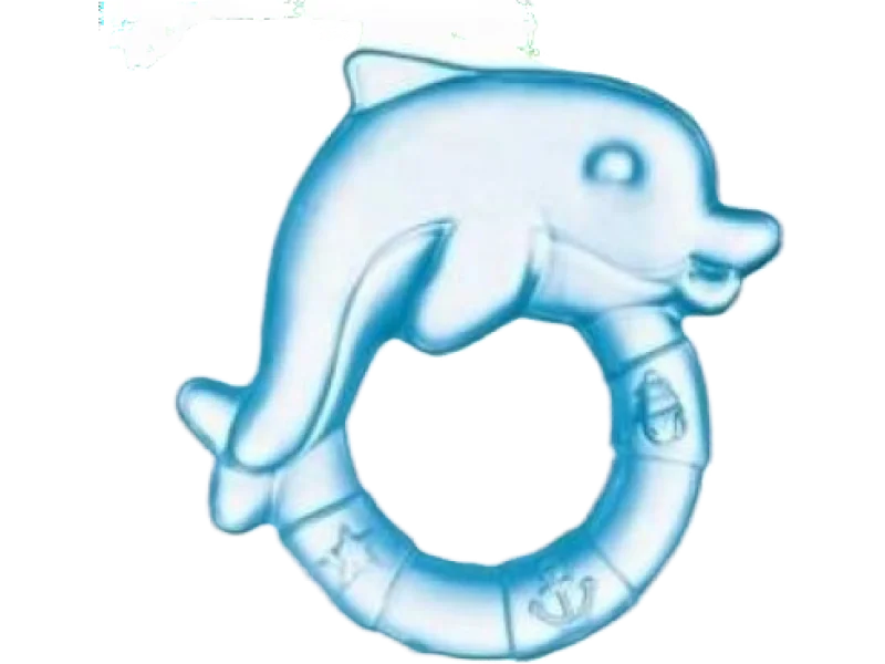 CANPOL BABIES Gryzak wodny niebieski delfin, sprzęt medyczny