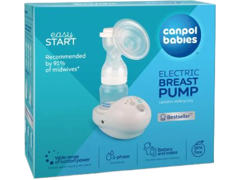 CANPOL BABIES Laktator elektryczny EasyStart 12/215, sprzęt medyczny