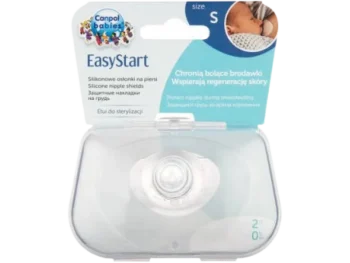 Zdjęcie produktu CANPOL BABIES Osłonki na piersi rozmiar S silikonowe EasyStart, sprzęt medyczny