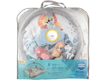 Zdjęcie produktu Canpol Babies Pluszowa mata edukacyjna z pałąkami dla dzieci 0m+ Safari, sprzęt medyczny