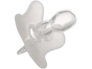 Zdjęcie produktu CANPOL BABIES Smoczek 100% silikonowy 0-6m symetryczny 24/001 biały, sprzęt medyczny