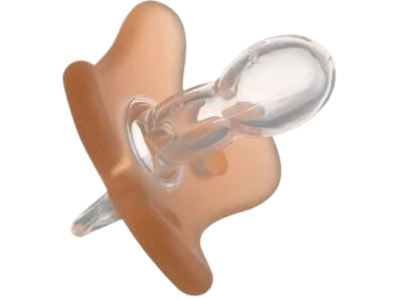 CANPOL BABIES Smoczek 100% silikonowy 0-6m symetryczny 24/001, sprzęt medyczny