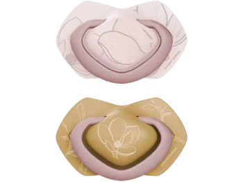 Zdjęcie produktu CANPOL BABIES Smoczek silikonowy symetryczny Light touch GOLD 6-18m, sprzęt medyczny