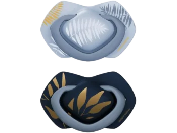 Zdjęcie produktu CANPOL BABIES Smoczek silikonowy symetryczny Light touch GOLD