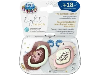 Zdjęcie produktu CANPOL BABIES Smoczek silikonowy symetryczny SLEEPY KOALA różowy, sprzęt medyczny