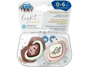 Zdjęcie produktu CANPOL BABIES Smoczek silikonowy symetryczny SLEEPY KOALA różowy