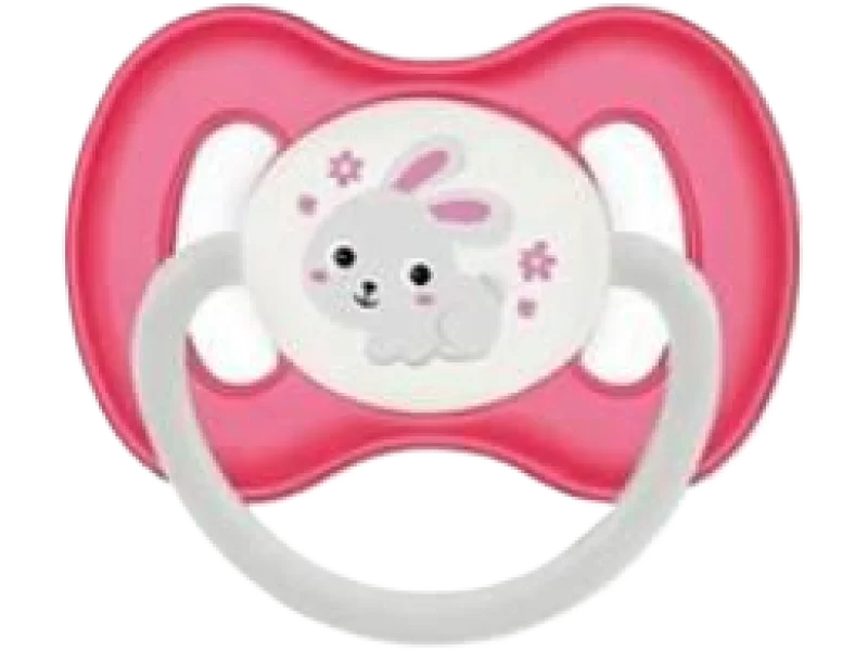 CANPOL BABIES Smoczek uspokajający Bunny&Company Róż, sprzęt medyczny