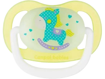 Zdjęcie produktu CANPOL BABIES Smoczek uspokajający silikon anatomiczny TOYS zielony, sprzęt medyczny
