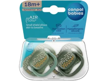 Zdjęcie produktu CANPOL BABIES Smoczek uspokajający silikonowy symetryczny MOUNTAINS