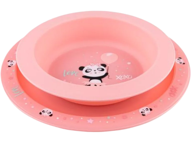 CANPOL BABIES Zestaw naczyń Panda