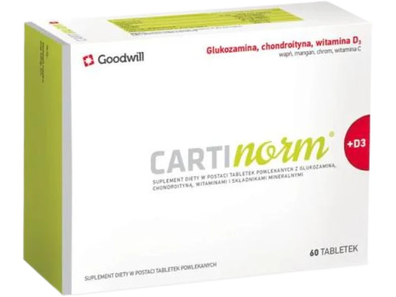 CARTINORM z witaminą D3, tabletki powlekane