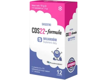 CDS22-formula 5 mld o smaku borówkowym (dawniej Vivomixx), proszek do sporządzania zawiesiny doustnej