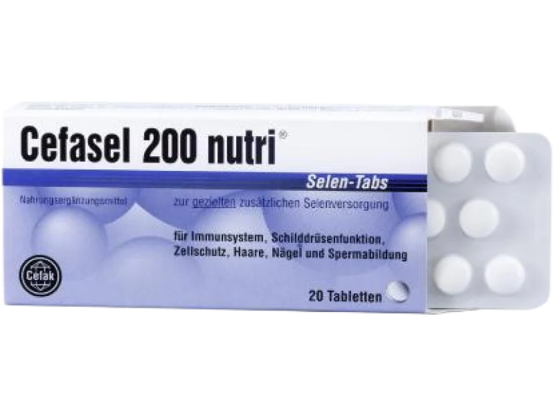 CEFASEL 200 Nutri Selen, tabletki, 200 mcg