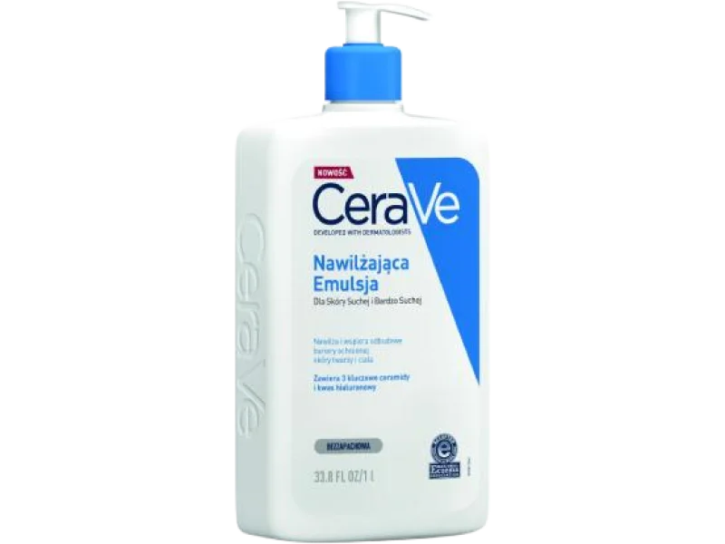 CERAVE Moisturizing Lotion Nawilżająca emulsja do twarzy i ciała dla skóry suchej i bardzo suchej